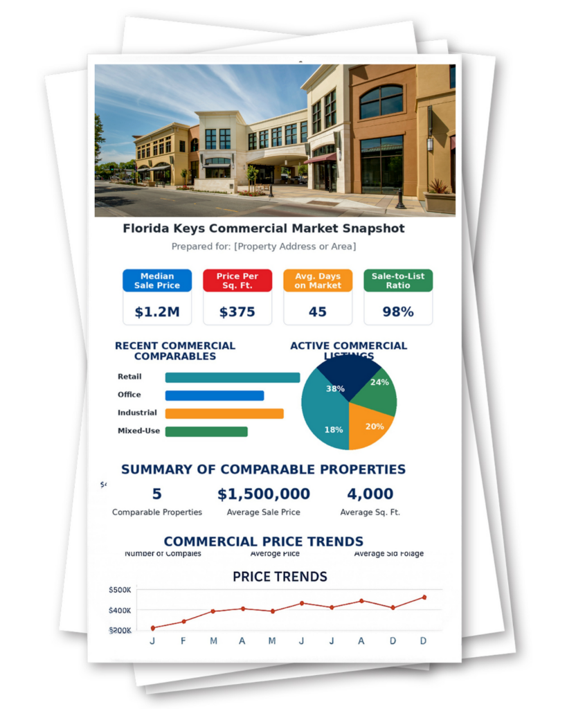 Free Florida Keys Real Estate Market Report on your Commercial Property